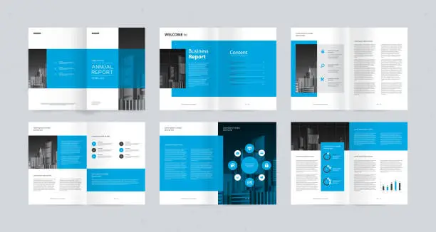 Vector illustration of template layout design with cover page for company profile ,annual report , brochures, flyers, presentations, leaflet, magazine,book . and vector a4 size for editable.