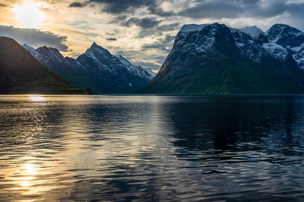 istock landscape inside Hjorundfjorden, Norway 1179525221