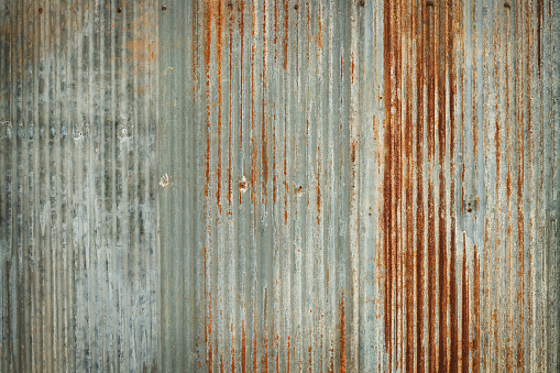 Rusted steel door as background