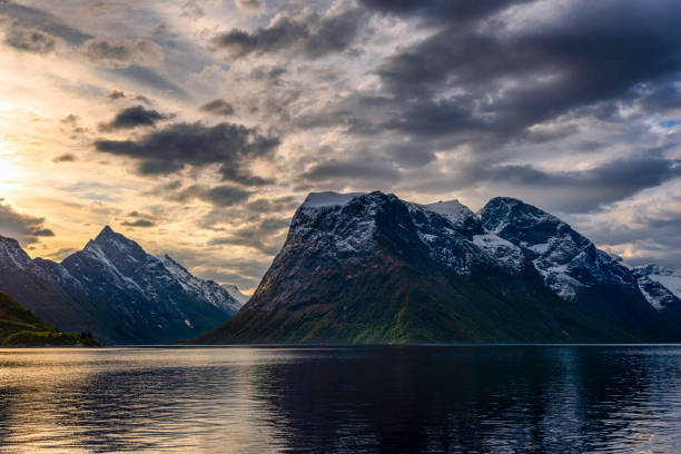 istock landscape inside Hjorundfjorden, Norway 1179527759
