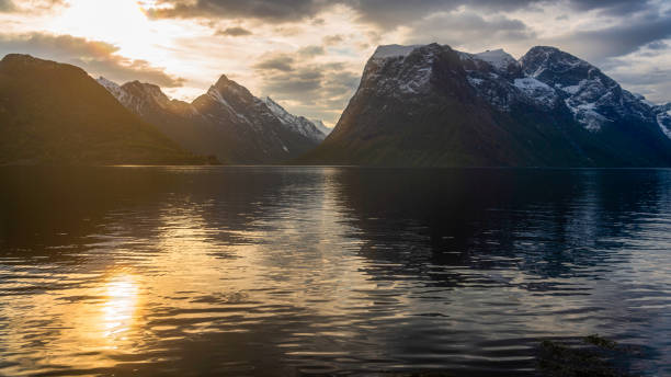 istock landscape inside Hjorundfjorden, Norway 1179527931
