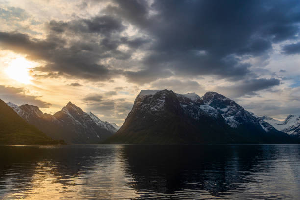 istock landscape inside Hjorundfjorden, Norway 1179529388