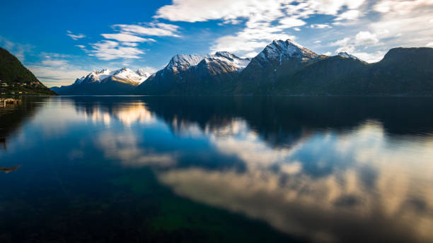 istock landscape inside Hjorundfjorden, Norway 1179531926