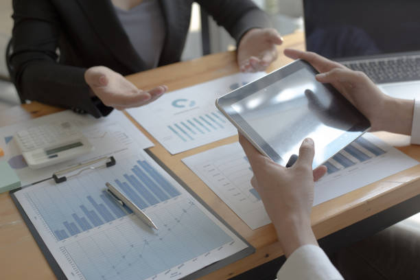 istock Cropped Image Of Business Colleagues Working In Office 1179532925