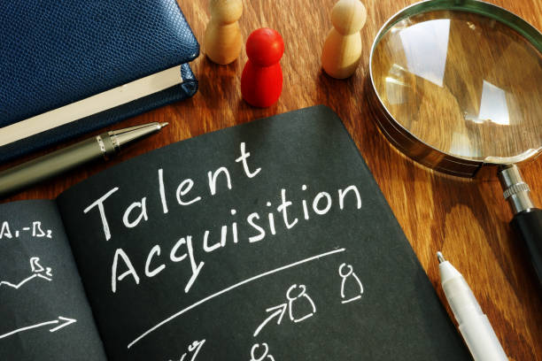 istock Talent acquisition sign in the note. Recruitment concept. 1179535704
