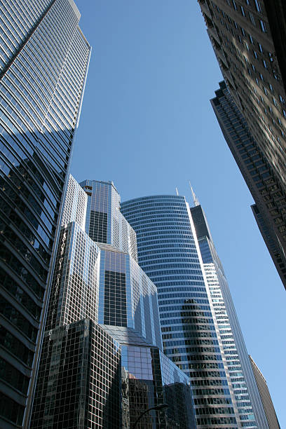 istock Office Buildings in Chicago 117954360
