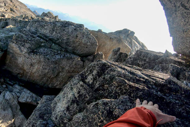 Moss covers the rock