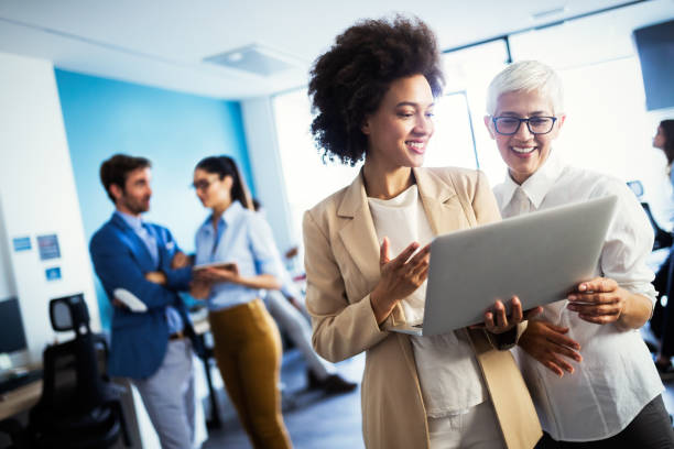 istock Successful business group of people at work in office 1179560380