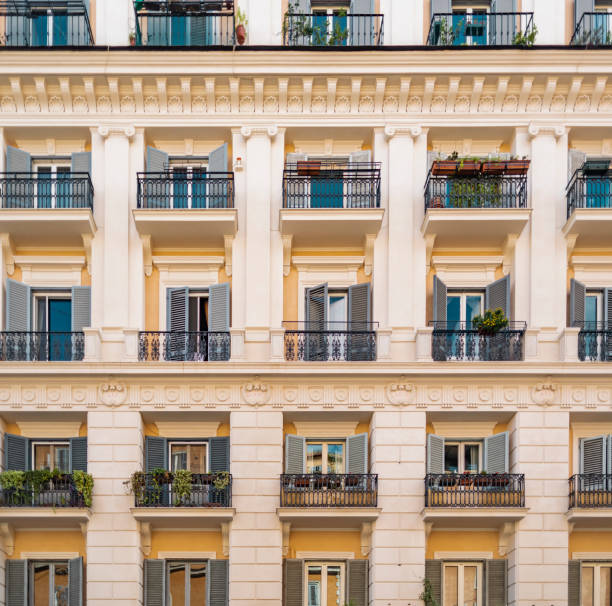 istock Traditional House Building Architecture in Rome Italy 1179560556