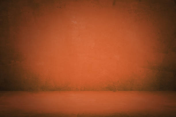 istock vintage orange studio and showroom to present product background 1179560687