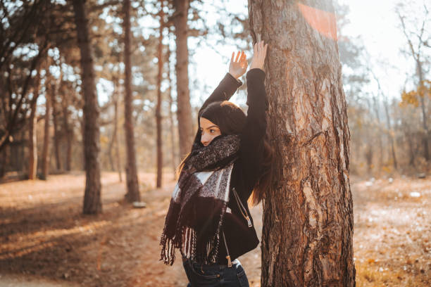 istock Enjoying the warmth of autumn sun 1179560942