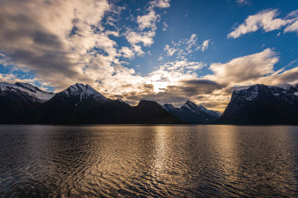 istock landscape inside hjorundfjorden, Norway 1179562623