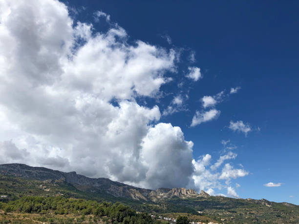 Mountain landscape near Guadalest, Spain