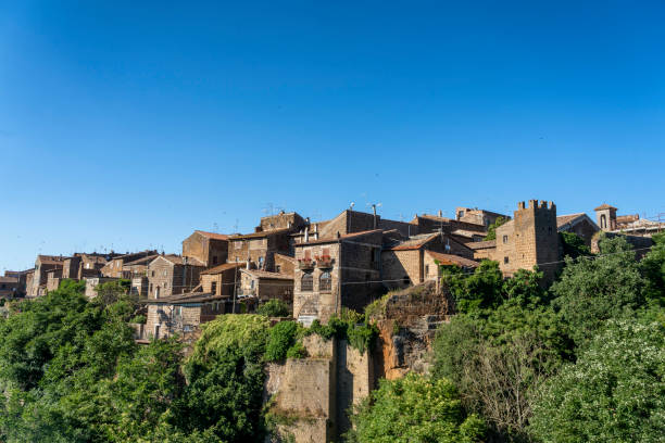 istock Barbarano Romano, Italy: historic village 1179567080