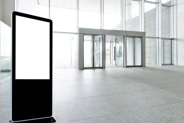 istock Bright lobby in morden office building 1179570300