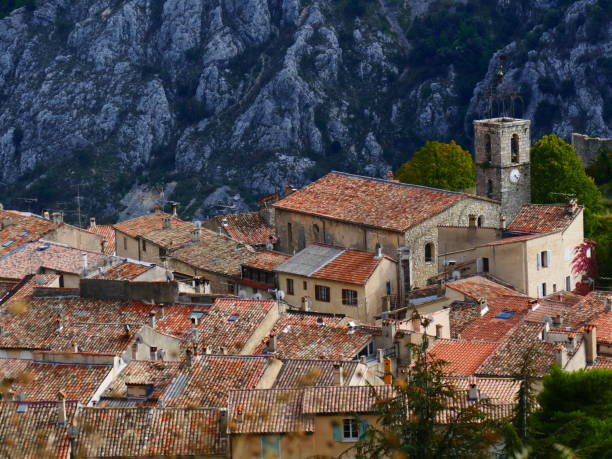 istock Greolieres, the village, Maritime Alps 1179570548