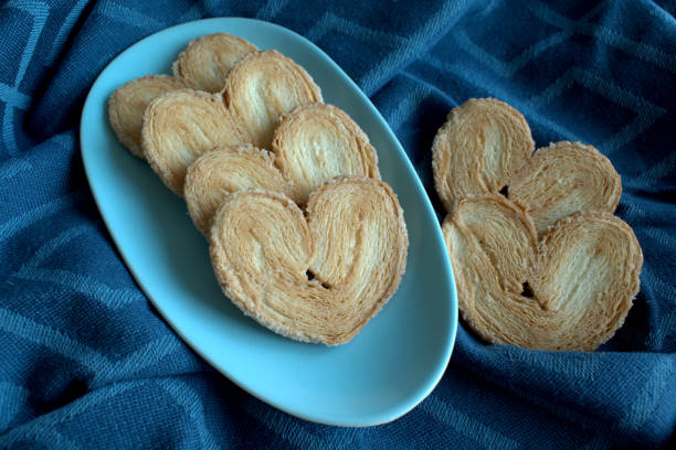 istock palmier cookies in a blue plate 1179570554