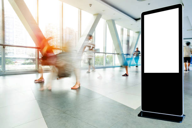 istock Blank billboard in city footbridge 1179570600