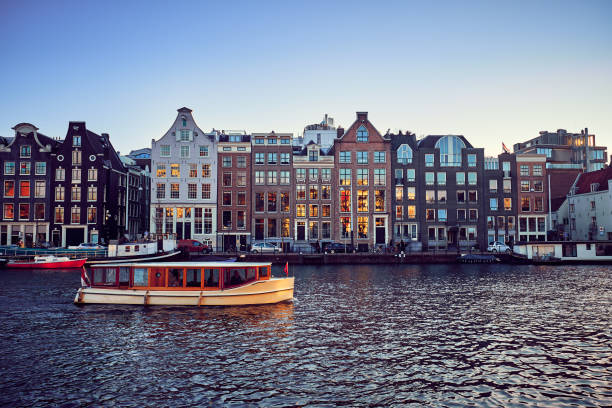 istock View of the canals  in Amsterdam. Netherlands. 1179571991