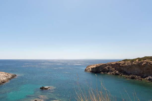 stretch of coast at Anavyssos
