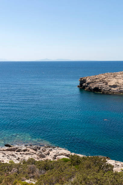 stretch of coast at Anavyssos