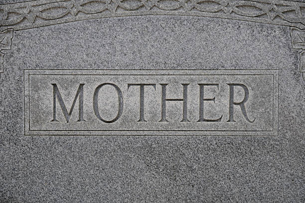 istock Mother inscription on tombstone 117957582