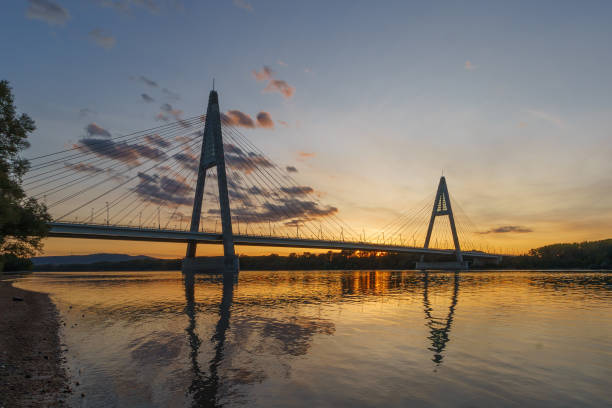istock Megyeri bridge, Budapest, Hungary 1179580621