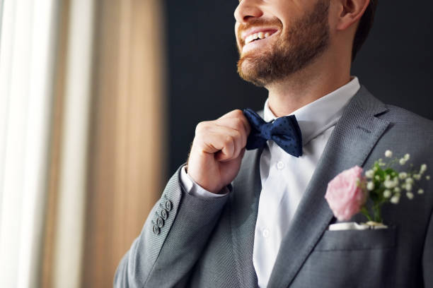 istock He's all set to go and tie the knot 1179581861