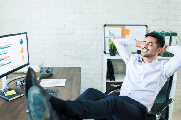 istock Handsome Salesman Day Dreaming At Home 1179581867