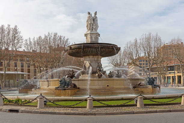 istock Fountain of the Rotunda Aix 1179583492