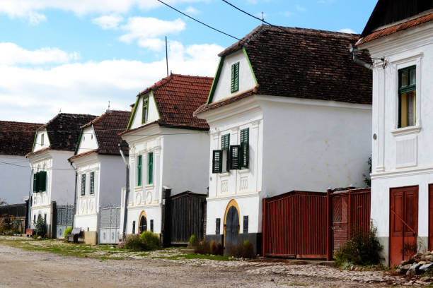 istock Remetea houses, Transylvania, Romania 1179585247