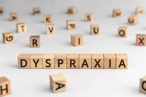 istock Dyspraxia - word from wooden blocks with letters 1179587162