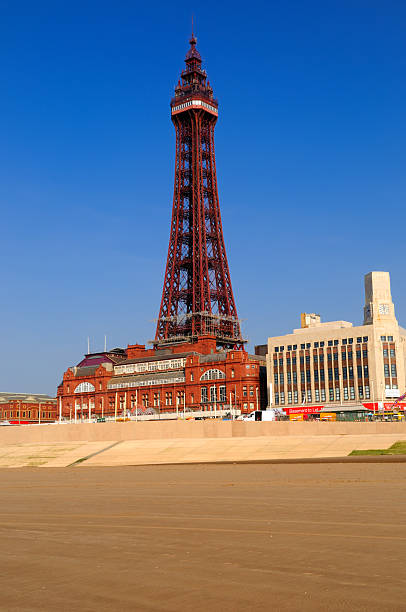 할튼 타워 - blackpool tower 뉴스 사진 이미지