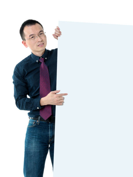 istock Businessman showing a blank board 1179592402