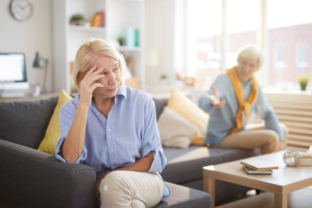istock Senior Couple Arguing 1179598835