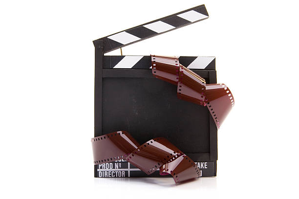 istock Film Roll And Clapboard 117960029