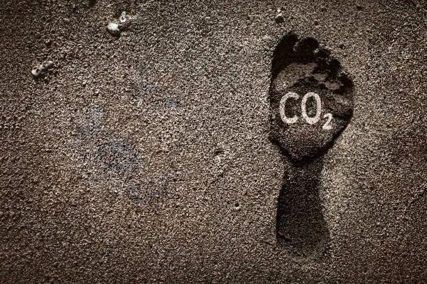 Photo of Carbon Footprint CO2