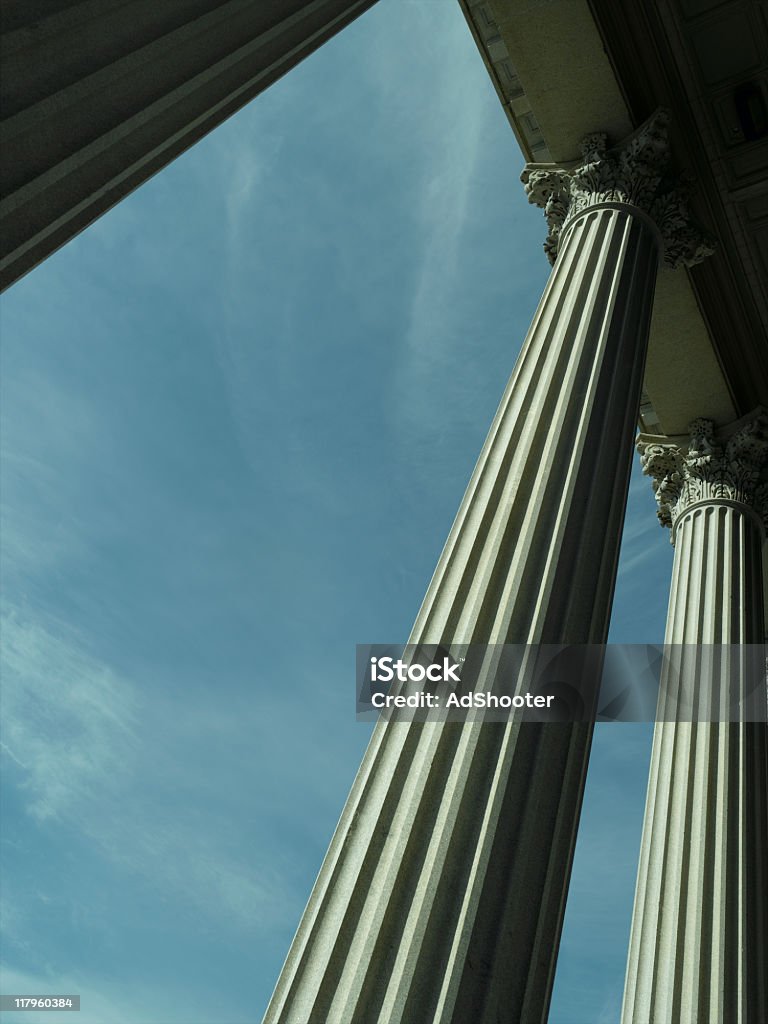 Le colonne - Foto stock royalty-free di Colonna architettonica