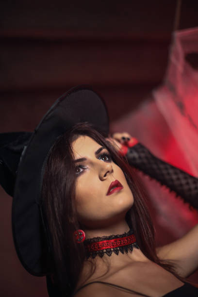 istock Beautiful Female Costume for Halloween 1179604704