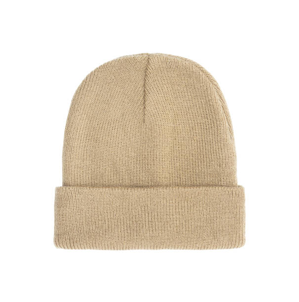 istock Bage beanie winter hat isolated on white background with clipping path 1179609196