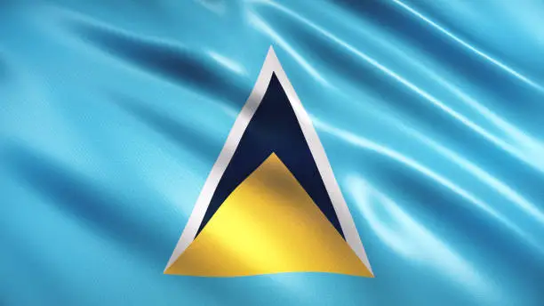 Photo of Saint Lucia Flag