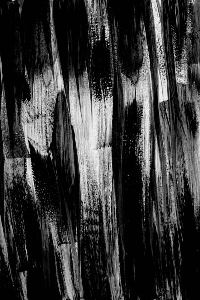 istock Abstract Hand-painted black Art Background 1179616250