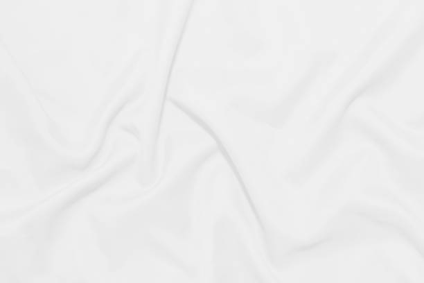 istock White crumpled blanket texture background. White cloth background 1179620562
