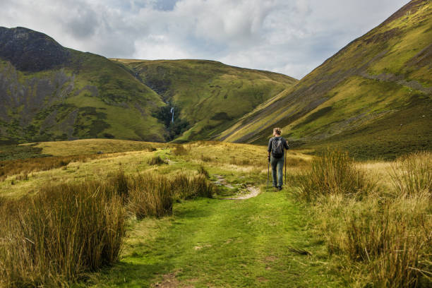 istock Female hiker in the mountains 1179624311