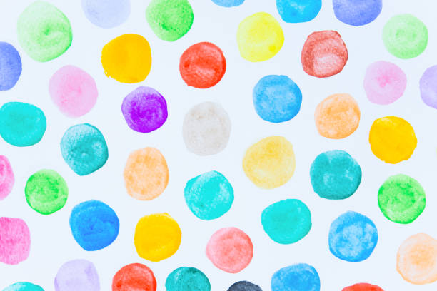 istock watercolor spots isolated on white background 1179624537