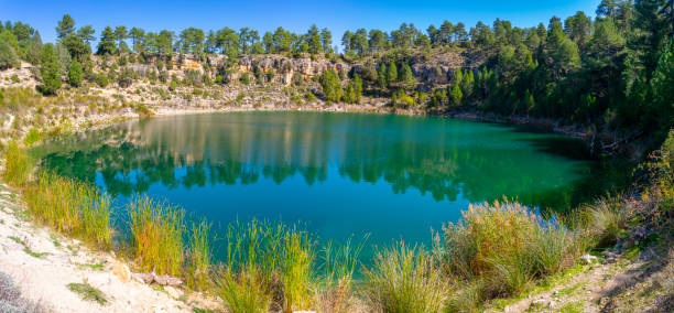 istock Canada del Hoyo in Laguna de la Gitana Basin 1179627647