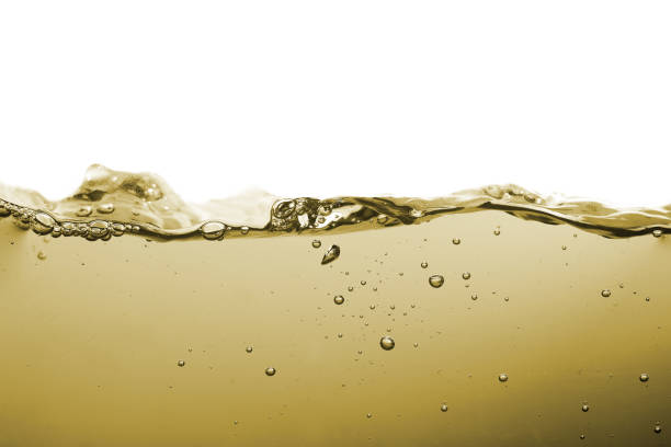 istock Water splash or water wave with bubbles of air on the background. 1179628056