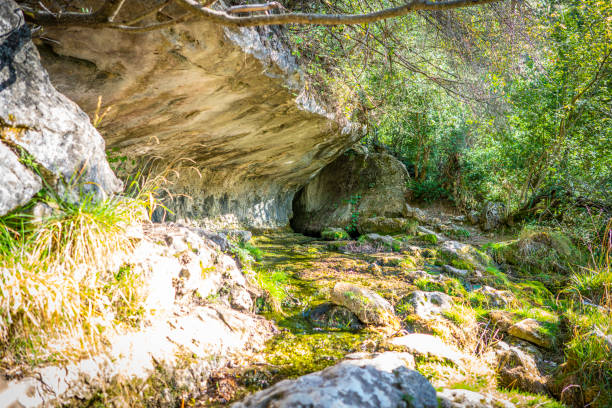 istock Nacimiento Rio Cuervo river birth in Cuenca 1179630183