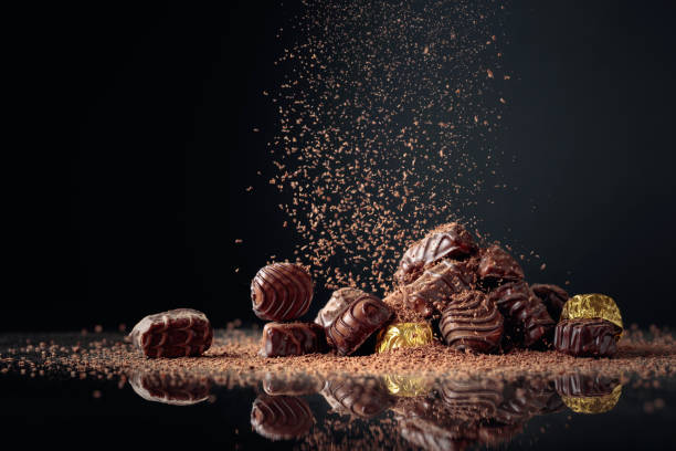 istock Chocolate candies sprinkled with chocolate chips. 1179630565