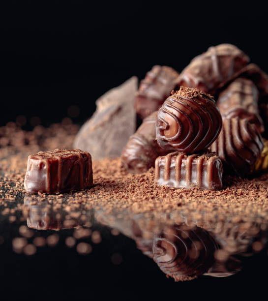 istock Chocolate candies sprinkled with chocolate chips. 1179630568